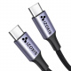 USB Typ-C PD Kabel, 2m Izoxis 18927 Schwarz