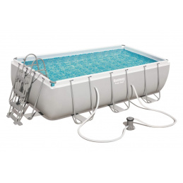 Bestway Power Stahlrahmen 4,04 x 2,01 x 1 m 56441 + Kartuschenfilterung