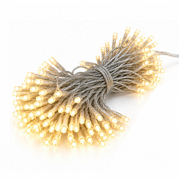Linder Exclusiv Weihnachtskette Lichterkette  100 LED Warmweiß