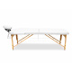 Aga Massageliege aus Holz MR6150 Weiss