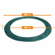 Aga Trampolin Randabdeckung SPORT EXCLUSIVE 500 cm Dunkelgrün, Randschutz, Trampolinzubehör, Federabdeckung für Trampolin