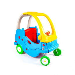 Aga Kinder Rutschauto DS3902 Blau/Gelb