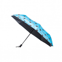 Aga Kinderschirm, Regenschirm, 95 cm Blau, Klappschirm mit Automatik-Öffnung, Taschenschirm