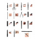 Zubehör für Nägel - Set