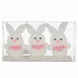 Zestaw 3 zajączków wielkanocnych
