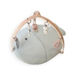 Mata do zabawy z zabawkami Rybki BAMBOOM uniwersalny