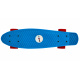 Aga4Kids Pennyboard Blau,,100kg Belastbar, Pennyboard, Longboard, Skateboard