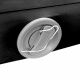 Aga AirTrack 400x100x20 cm Schwarz