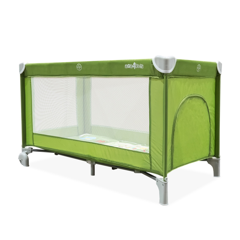 Aga4Kids Reisebett Kinderreisebett MR6669 Grün