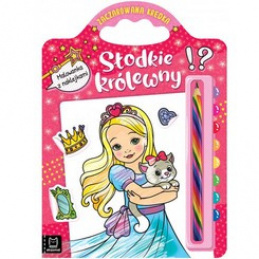 Aksjomat Słodkie królewny. Zaczarowana kredka KS0618 uniwersalny