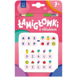 Aksjomat Łamigłówki z ołówkiem 7+ KS1089 uniwersalny