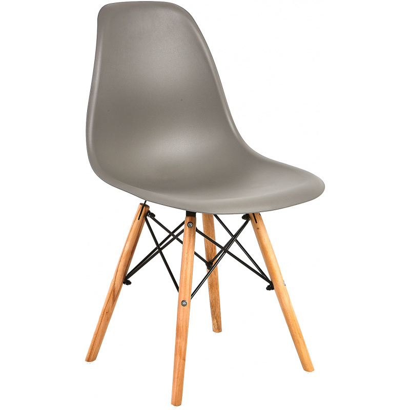 Aga Esszimmerstuhl, Skandinavischen Design,Küchenstuhl Grau