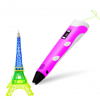 Aga 3D Stift mit LCD-Display Lila Aga 3D Stift mit LCD-Display Lila