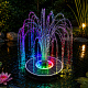 Aga Solarbrunnen RGB LED 16 cm