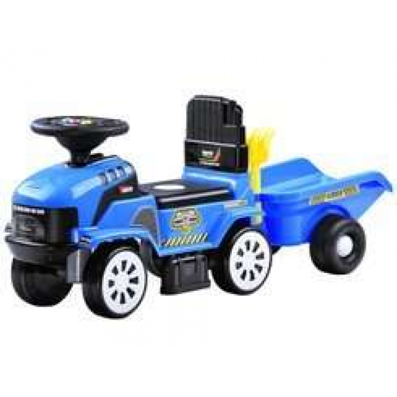 TRAKTOR Scooter mit Anhänger ZA3746 - Blau