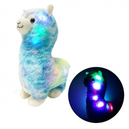 B48G ŚWIECĄCY MIŚ LAMA LED KOLORY BLUE