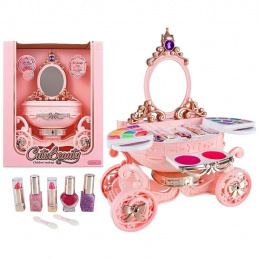 B50K1 ZESTAW DO MAKIJAŻU PAZNOKCI KAROCA  TOALETKA