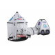 Aga4Kids Spielzelt,Kinderzelt Outdoor - Indoor Raumschiff