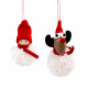 Aga Weihnachtsschmuck-set 8 Stück Figuren