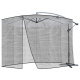 Moskitonetz für Garten Sonnenschirm 260 x 350 cm Malatec