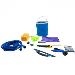 Q42Z WĄŻ OGROD. TELESKOPOWY  ZESTAW 8w1