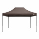 Aga Pavillon, Pop-up-Pavillon, Partyzelte, Faltpavillon  3x4,5m Braun