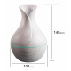 Aga Aroma Diffuser MRDI06mit Led-Beleuchtung mit wechselnden 7  Farben, Luftbefeuchter, Raumbefeuchter Weiß