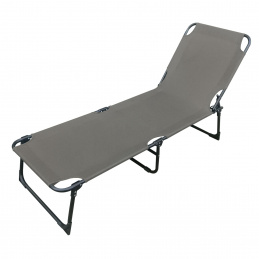 Linder Exclusiv Garten Chaise Lounge MC37201G Grau