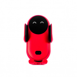 Aga Handyhalterung mit kabellosem Qi-Laden Rot