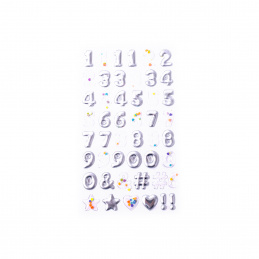 Aga4Kids Selbstklebende Zahlen DS8101SC