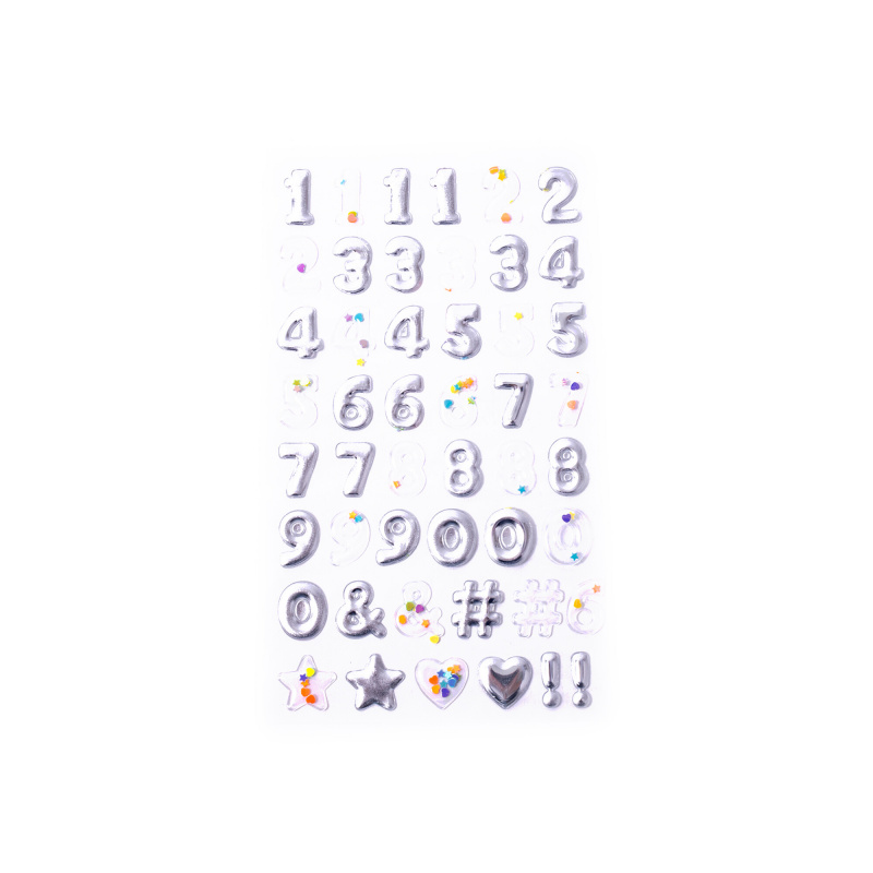 Aga4Kids Selbstklebende Zahlen DS8101SC