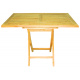 Linder Exclusiv Gartentisch aus Teakholz,Klappbarer T14C 110x70x75 cm