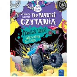 Aksjomat Wyrazy i zdania do nauki czytania. Monster trucki KS1175 uniwersalny