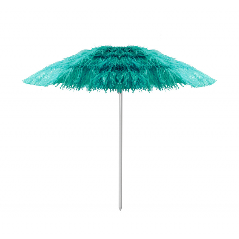 Linder Exclusiv Sonnenschirm, Strandschirm,UV-Schutz 30, Hawaii Türkis