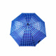 Aga Regenschirm, Klappschirm mit Automatik-Öffnung,  130 cm Blau, Stockschirm