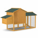 Aga Hühnerstall für Hühner 168x75x103 cm
