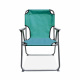Linder Exclusiv Klappstuhl Oxford PO2600P Petrol – Campingstuhl & Angelstuhl, bis 100 kg, Dunkelgrau Faltbar Stuhl, Gartenstuhl