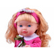 Weiche sprechende Puppe mit Haaren ZA2407