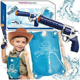 B28B PISTOLET REWOLWER NA WODĘ Z          PLECAKIEM