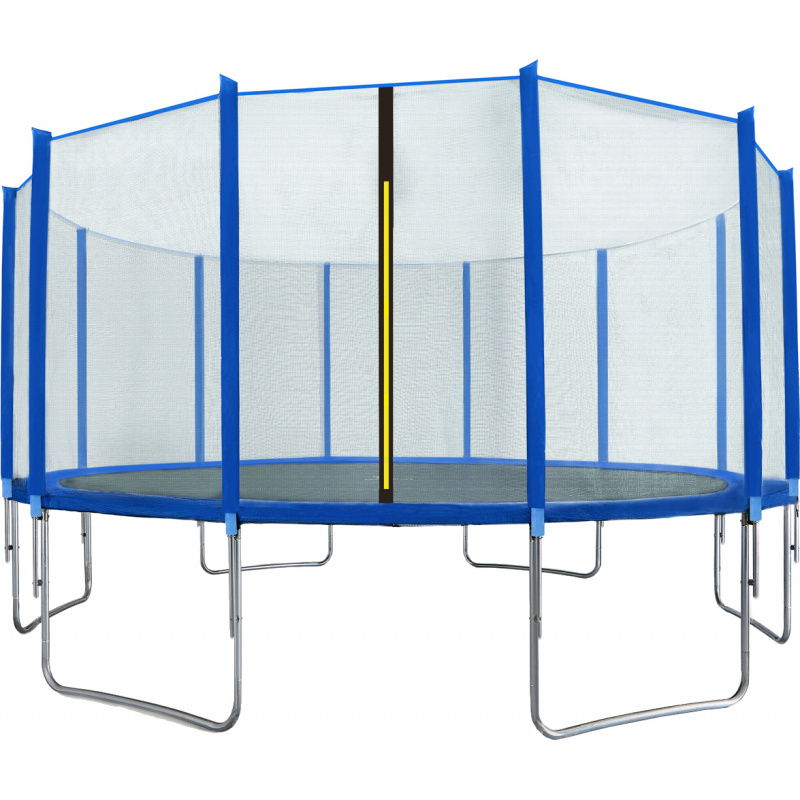 Aga SPORT TOP Trampolin 496 cm 16 ft Blau + Schutznetz