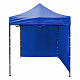 Aga Pavillon, Pop-up-Pavillon, Partyzelte, Faltpavillon  2x2m Blau