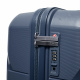 Aga Travel Kofferset 3-teilig MR4675 – Polypropylen Hartschalenkoffer TSA-Schloss 360° Doppelrollen Teleskopgriff leicht & robust Handgepäck 33/63/93L Dunkelblau