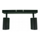 LED Deckenleuchte VIKI-X 2x LED-Deckenleuchte LED-Deckenlampe LED-Deckestrahler GU10 - schwarz