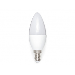 LED žárovka C37 - E14 - 10W - 880 lm - studená bílá