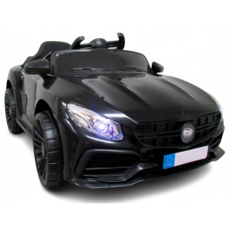 Cabrio Z6 czarny, Autko na akumulator - POzwrotowe