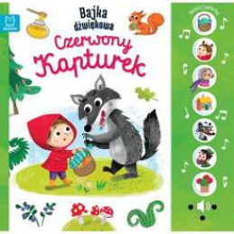 Aksjomat Bajka obrazkowa dźwiękowa. Czerwony Kapturek Bajka dźwiękowa KS0867 uniwersalny