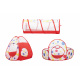 Aga4Kids Spielzelt mit Tunnel MR7014