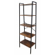 Aga Bücherregal MR2016, Büroregal, Standregal Holz Metallgestell, Aufbewahrungsregal für Büro, Wohnzimmer, Schlafzimmer