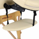 Habys Holz-Massageliege Beige