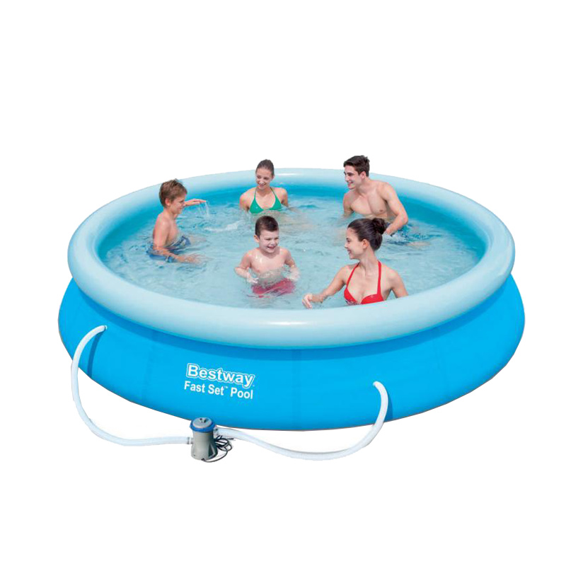 Bestway Aufblasbares Schwimmbad Fast Set mit Kartuschenfilterung 3,66 x 0,76 m 57274